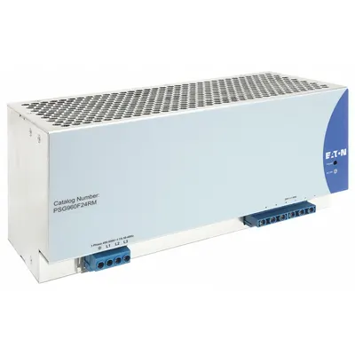EATON DC Power Supply: DIN Rail, 960 W Output Power - Rated, 2.5 A Current - Output - DIN Rail Mount DC Power Supplies