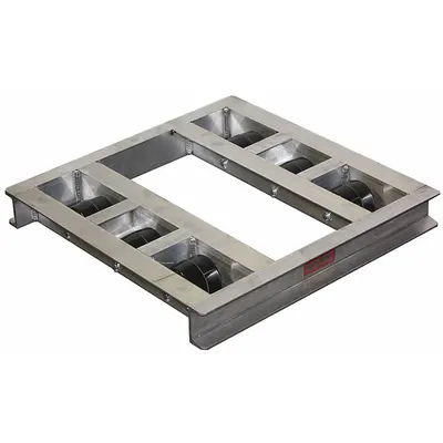 B & P MANUFACTURING PD-3648-6T Open-Deck Aluminum Pallet Dolly - Open-Deck Aluminum Pallet Dollies