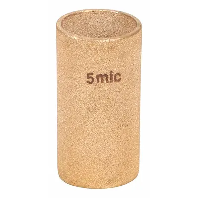 GROZ Compressed Air Filter Element: Particulate, 5 micron, Bronze - Replacement Filter Elements