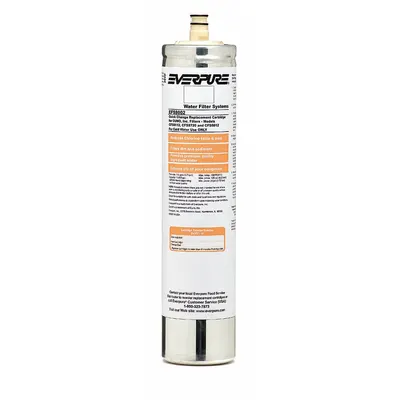 PENTAIR/EVERPURE Quick-Connect Water Filter: 5 micron, 1.5 gpm, 10,000 gal - Quick-Connect Drinking Fountain & Beverage Machine Water Filters