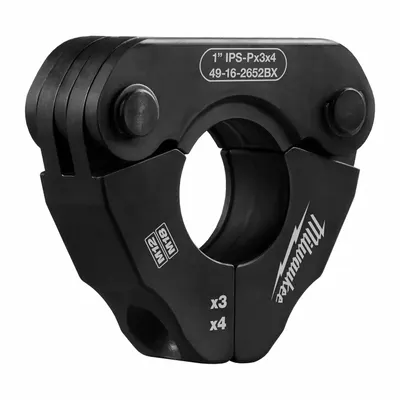 MILWAUKEE Press Ring: 1 in Pipe, 304 Stainless Steel/316 Stainless Steel/Black Iron - Jaws & Rings for Standard & Extended Press Tools