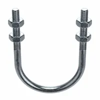 Standard U-Bolt: 1/2"-13 Thread Size, For Pipe Size 3 in, 5 3/4 in Inside Ht, Steel, 5 PK (MPN U17273.050.0300)