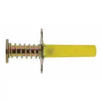 Threaded Rod Anchor: 1/2 in Dia, 3 3/8 in Body Lg, 1/2"-13 Thread Size, Steel, Zinc Plated, 100 PK (MPN 07544-PWR)