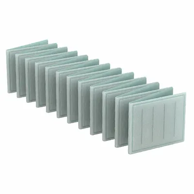 OEM Link Air Filter: 16 in x 18 in x 1 in, 18 in Section Wd, 24 Sections, 2 Ply - MERV 8 Link Air Filters
