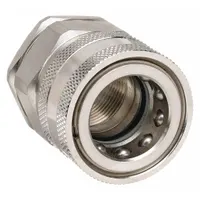 SNAP-TITE Hydraulic Quick Connect Hose Coupling: 1 in, 316 Stainless Steel, 94.64 lpm Max. Flow Rate (MPN SPHC16-16F)