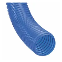 Ducting Hose: 6 in Hose Inside Dia., 25 ft Hose Lg, 19 psi, 6.3 in Bend Radius, Black (MPN 063206000002)