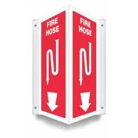 Safety Sign: PETG, Mounting Holes Sign Mounting, 12 in x 7 1/2 in Nominal Sign Size, 0.06 in Thick (MPN 480Z50)