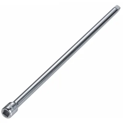 WESTWARD Socket Extension: 1/4 in Input Drive Size, 1/4 in Output Drive Size, 10 in Overall Lg - 1/4" Drive Hand Socket Extensions