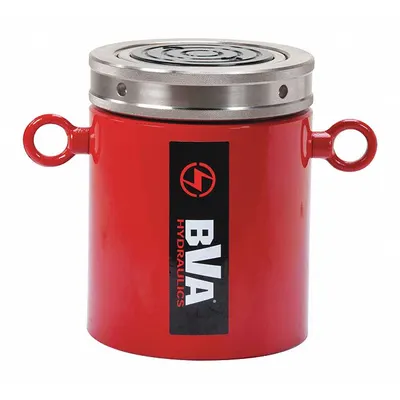 BVA HYDRAULICS Lock Nut Hydraulic Cylinder: 150 ton Nominal Capacity, 4 in Nominal Stroke Lg - General Purpose Lock Nut Rams