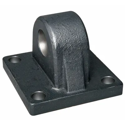 SPEEDAIRE Cylinder Mounting Hardware: Clevis, Fits 80 mm Bore Dia, 95 mm Overall Lg - Pivot & Eye Mounting Hardware