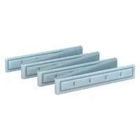 OEM Link Air Filter: 25 in x 16 in x 1 in, 16 in Section Wd, 7 Sections, 3 Ply, MERV 8