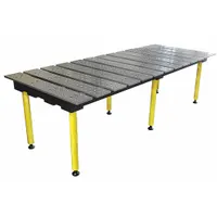BUILDPRO Welding Table: 36.5 in Ht, 46 in Dp, 78 in Wd, 4,400 lb Wt Capacity, Plain (MPN TMA57846)