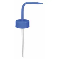 Closure: 48.26 mm Dia, Blue, Polypropylene, Unlined, 48-400 mm Screw Closure Size, Vented, Assorted (MPN WGZ234W)