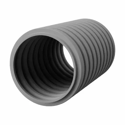 REIKU Corrugated Loom Tubing: 1 in Nominal Size, 164 ft Overall Lg, Polyamide 12 - Continuous-Flex Corrugated Tubing