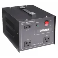 APPROVED VENDOR Step Up/Step Down Voltage Converter: 2 kVA Power Rating, Single Phase, 50/60 Hz