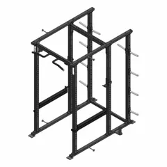 This PROMAXIMA full rack is constructed of vinyl and measures 96 inches in height by 60 inches in width. It is suitable for use in commercial hospitality, retail, or industrial break areas for storage or display purposes.