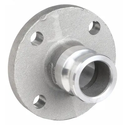 DIXON VALVE & COUPLING Cam and Groove Adapter: 3 in Coupling Size, 125 psi Max. Working Pressure @ 70 F - Type AL Aluminum Cam & Groove Fittings