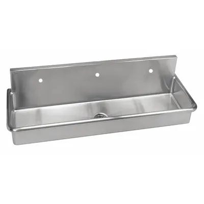 JUST MANUFACTURING J6020-3S1H-J Three-Station Wall-Mounted Wash Station - Three-Station Wall-Mounted Wash Stations without Faucets