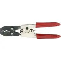 3M Ratchet Crimper: Insulated Terminals and Connectors, 22 to 10 AWG, 13 in Overall Lg, Auto, Steel (MPN TR-490)