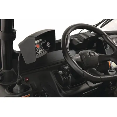 SNOWEX Controller Shield: Controller Shield, Steel, Black, UTVs, 12145-1 - Blade Edges & Kits
