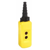 SCHNEIDER ELECTRIC Pendant Enclosure: 2 Holes, 22 mm Operator Size, Rubber Sleeve Cable Entry Type (MPN XACA02H7)