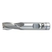 OSG Square End Mill: Cobalt, 2 Flute, 32 mm Mill Dia, 41.27 mm LOC, 104.7 mm OAL (MPN 5806100)