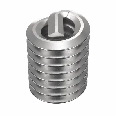HELI-COIL Helical Insert: Tanged Tang Style, Free-Running, #4-40 Thread Size - Free-Running Tanged Helical Inserts