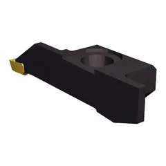 The WIDIA WGCSUR0428K is an indexable blade for parting and cut-off operations in machining. It is designed for use with compatible cutting inserts to separate workpieces or create grooves in turning and milling applications.