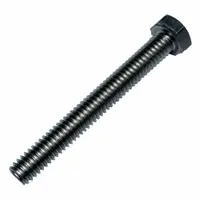Hex Head Cap Screw: Titanium, Grade 2, Plain, 5/16"-18, UNC, 2 1/2 in lg, Fully Threaded, Inch (MPN 0107186)