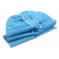 MEDSOURCE Cot Sheet: Full Cot, 90 in Overall Lg, 36 in Overall Wd, Blue, Polypropylene (MPN MS-42210)