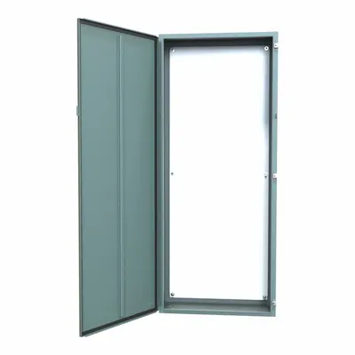 HAMMOND Electrical Enclosure: Steel, 72 in x 30 in x 12 in, NEMA 12/13, w/Panel - Steel Dust-Tight Enclosures
