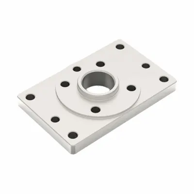 VEKTEK Robot Coupler: PQ0, Flange: Non ISO 56-8-M6, Mounting Hardware Included - Robot Couplers for EOAT Interfaces