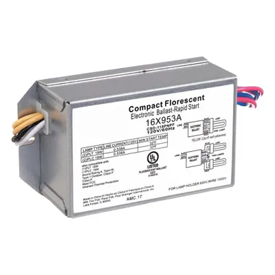 OEM CFL Ballast: 120V AC - Rapid Start Electronic Fluorescent Ballasts