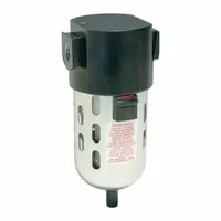WILKERSON Filter: Particulate, 1/2 in NPT, 5 micron, 149.8 scfm, 150 psig Max Op Pressure, 26, Zinc (MPN F26-04-F00)