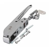 Door latch for Vulcan Hart ovens. Secures the oven door during operation to maintain heat retention and safe cooking. Suitable for replacement in commercial kitchen ovens
