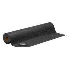 This 3 ft x 5 ft polypropylene entrance mat absorbs water to help reduce slip hazards at facility entrances. The 1/8 in thick mat features an adhesive backing for secure placement in high-traffic areas. Suitable for use where coolant, oil, solvent, or water may be tracked in.
