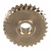 This worm gear is a replacement part for HOBART food mixers, compatible with model HL200. It is rated at 29 tons and designed for proper gear engagement and torque transmission in commercial kitchen equipment