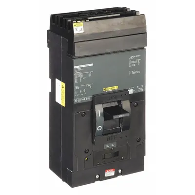 SQUARE D Molded Case Circuit Breaker: 400 A Amps, 42kA at 120/240V AC, Instantaneous - Square D Molded Case Circuit Breakers for I-Line Panelboards