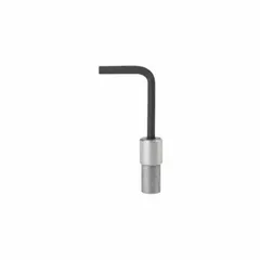 Interchangeable hex key head for torque wrench handles, with a 3/32 in SAE hex drive. Designed for applying controlled torque to fasteners in assembly and maintenance tasks. Compatible with torque wrench handles accepting interchangeable heads.
