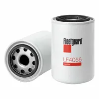 FLEETGUARD Oil Filter: 1"-12 Thread Size, 5 9/16 in Overall Ht, 5 9/16 in Overall Lg, Oil, Spin-On (MPN LF4056)