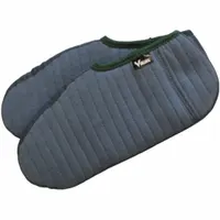 VIKING Boot Liner: Ankle, Men's, Gray, Acrylic/Cotton, 13 For Men's Shoe Size - Max, 1 PR (MPN VF22-12/13)