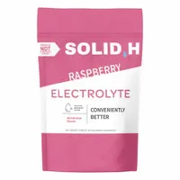 SOLID.H Electrolyte Tablet: Raspberry, Low-Calorie, 80 PK (MPN ERC685641)