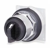 SCHNEIDER Selector Switch: 30 mm Panel Mounting Size, 2 Positions, Short Lever, DPDT, Metallic (MPN 9001KS11BH2)