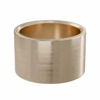Sleeve Bearing: Bronze, SAE 841, 1 3/8 in Bore, 1 5/8 in OD, 1 in Lg, -35°F to 300°F, 5 PK (MPN AA1608-10B)
