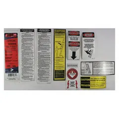 Replacement label kit for Louisville Ladder model L-2324-28. Restores safety and compliance labels on the ladder, ensuring legible warnings and identification. Fits Louisville Ladder brand ladders.