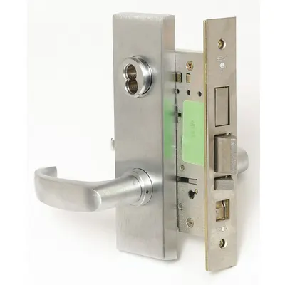 BEST Door Lockset: Office Lever Locksets, Chrome, ADA Compliant