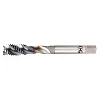 OSG Spiral Flute Tap: M2.5x0.45 Metric, D3 / 4H-6H, 2 Flute, Modified Bottoming Chamfer (MPN 1650003908)