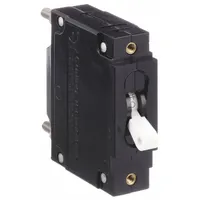 Panel Mount Circuit Breaker: 40 A Amps, 240/277V AC, 125V DC, Threaded Insert, 2.48 in Dp (MPN CA1-BO-34-640-111-C)