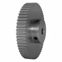 DAYTON Timing Pulley: Curvilinear, Fixed, For HTD Timing Belt Section, For 9 mm Belt Wd, 56 Teeth (MPN 56-5M09-6A5)