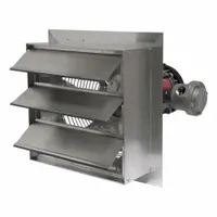 Exhaust Fan: 12 in Blade, 1 Speed, 1/3 hp, Totally Enclosed Air Over, 1,670 cfm, 230/460V AC, 3 ph (MPN AX12-4M)